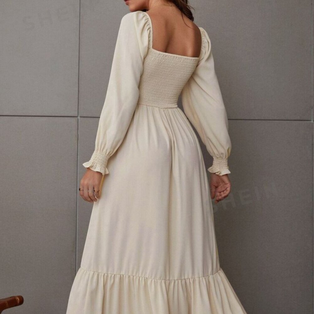 New Ruffle Hem Dress - Picture 2 of 4